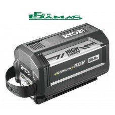 BATTERIA RYOBI AL LITIO 36V 6.0Ah MAX POWER ART. RY36B60A